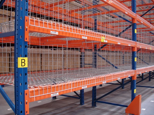 Warehouse Pallet Rack Storage Support Wire Mesh Decking Panels Welforack