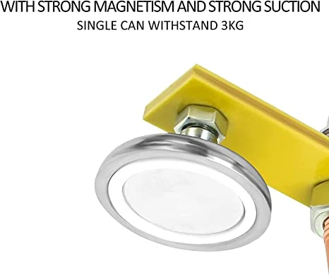 Strong Magnetic Large Suction Cup Welder Magnetic Head Safety Wire Frame Copper Tail Welding Support Tool Accessories